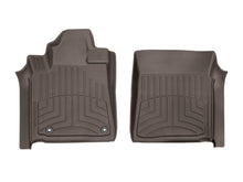 Load image into Gallery viewer, WeatherTech 12-19 Toyota Sequoia Front FloorLiner HP - Cocoa