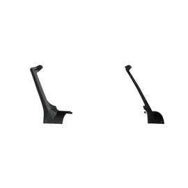 Road Armor 18-20 Jeep Wrangler JL Stealth A-Pillar Mounts 52.25in RIGID Array Only - Tex Blk - Underdog Motorsports