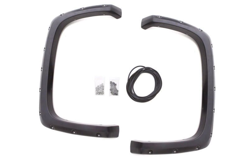 Lund 99-07 Chevy Silverado 1500 RX-Rivet Style Textured Elite Series Fender Flares - Black (2 Pc.)