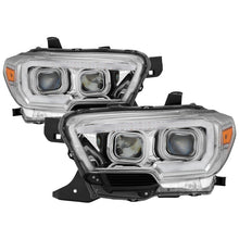 Load image into Gallery viewer, xTune 16-18 Toyota Tacoma SR/SR5 DRL Proj Headlights w/Turn Signal - Chrm (PRO-JH-TTA16-SR-C)