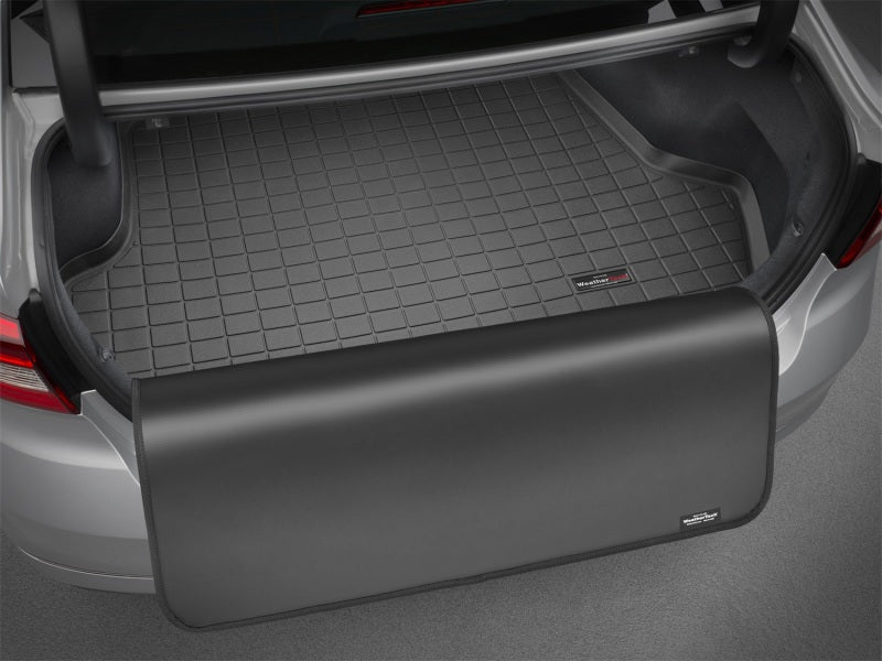 WeatherTech 2011+ Jeep Grand Cherokee Cargo With Bumper Protector - Grey