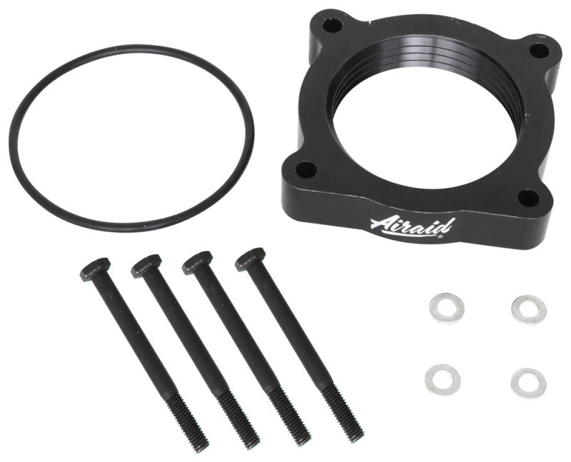 Airaid 04-13 Nissan Titan / Armada 5.6L 04-10 Infiniti QX-56 5.6L PowerAid TB Spacer- Black