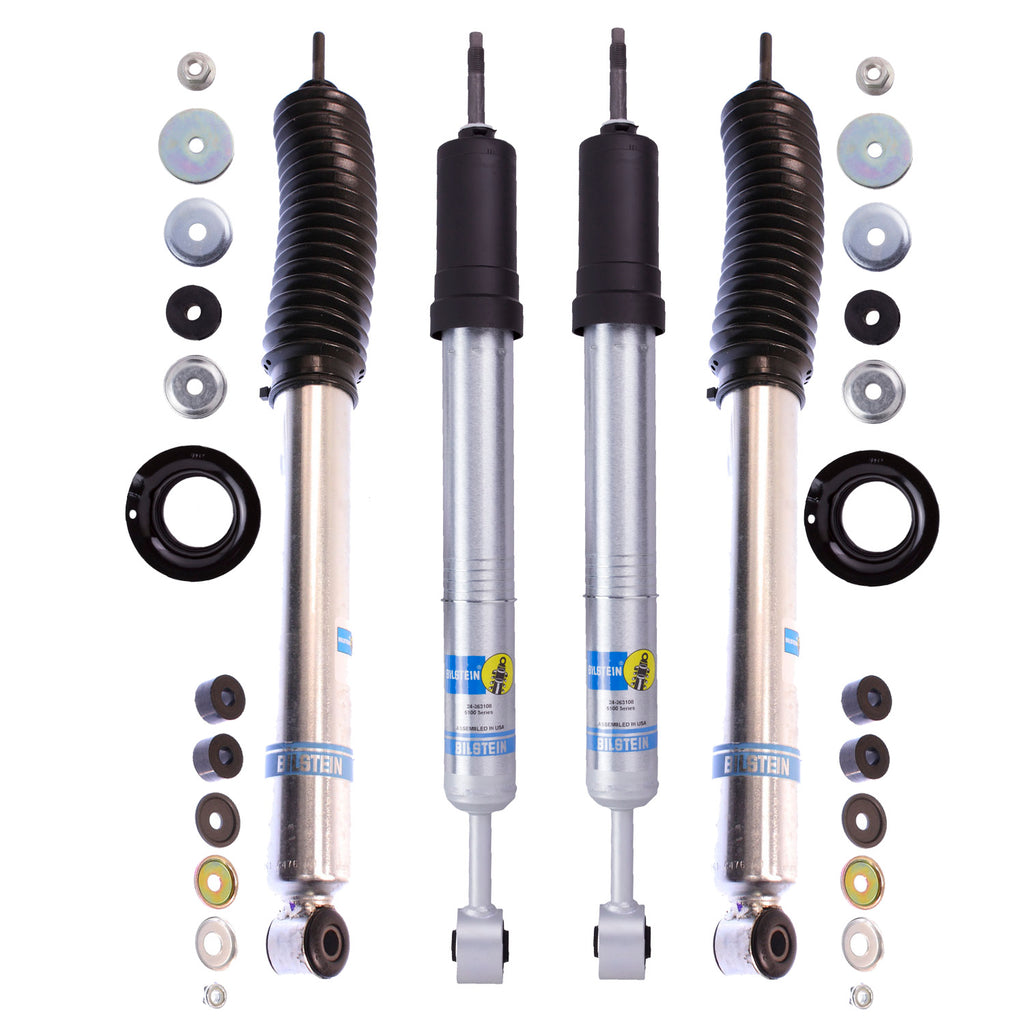 BILSTEIN 0-2″ FRONT, 0-1″ REAR LIFT SHOCKS FOR 2016-2022 TOYOTA TACOMA