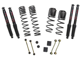 18-19 Jeep Wrangler JL 2 Door 4in Dual Rate Coil Lift Kit - Incl Rubicon w/ Fox Shocks