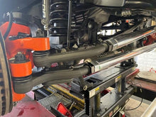 Load image into Gallery viewer, Jeep JL / JT 2.5 Ton Extreme Duty Tie Rod &amp; Drag Link Assembly in Polished Aluminum Fits 18-22 Jeep Wrangler 19-21 Gladiator Apex Chassis Note This kit is Fits a Dana 44 axle with a lift of 4.5 inches or less