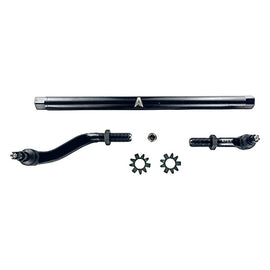 JK 2.5 Ton Extreme Duty Yes Flip Drag Link Assembly in Steel Fits 07-18 Jeep Wrangler JK Fits a axles with a lift of 3.5 inches or more Requires drilling the knuckle includes the taper sleeve Apex Chassis