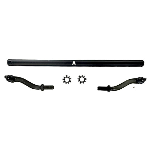 JK 2.5 Ton Extreme Duty Tie Rod Assembly in Black Aluminum Apex Chassis