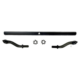 JK 2.5 Ton Extreme Duty Tie Rod Assembly in Black Aluminum Apex Chassis