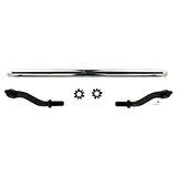 JK 2.5 Ton Extreme Duty Tie Rod Assembly in Polished Aluminum Apex Chassis