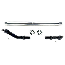 Load image into Gallery viewer, JK 2.5 Ton Extreme Duty No Flip Drag Link Assembly in Polished Aluminum Fits 07-18 Jeep Wrangler JK Fits a axles with a lift of 3.5 inches or less Apex Chassis