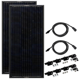 ZAMP SOLAR PANEL KIT - OBSIDIAN - 200 WATT