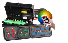 Load image into Gallery viewer, MULTIFUNCTION RGB SWITCH PANEL WITH BLUETOOTH CONTROLLED