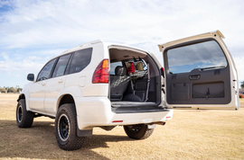 DV8 Offroad 03-09 Lexus GX 470 Rear Window Molle Storage Panels