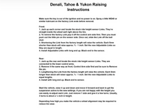 Load image into Gallery viewer, GMC Denali 2021-2023 W/Factory Air Ride Adaptive Suspension Lift Kit