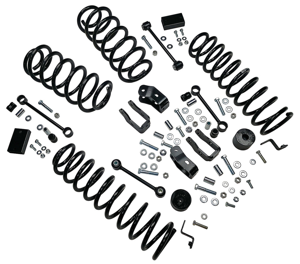 18-19 Jeep Wrangler JL Unlimited 2.5in Dual Rate Coil Lift Kit- Incl Rubicon w/ Shock Extensions