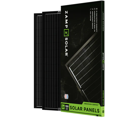 ZAMP SOLAR PANEL KIT - OBSIDIAN - 200 WATT
