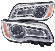 Load image into Gallery viewer, ANZO 2011-2014 Chrysler 300 Projector Headlights w/ Plank Style Design Chrome
