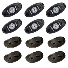 Rigid Industries Rock Light Kit- Amber (6 lights) - Underdog Motorsports
