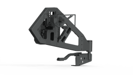 Road Armor 18-20 Jeep Wrangler JL Stealth Rear Tire Carrier Assembly - Tex Blk - Underdog Motorsports