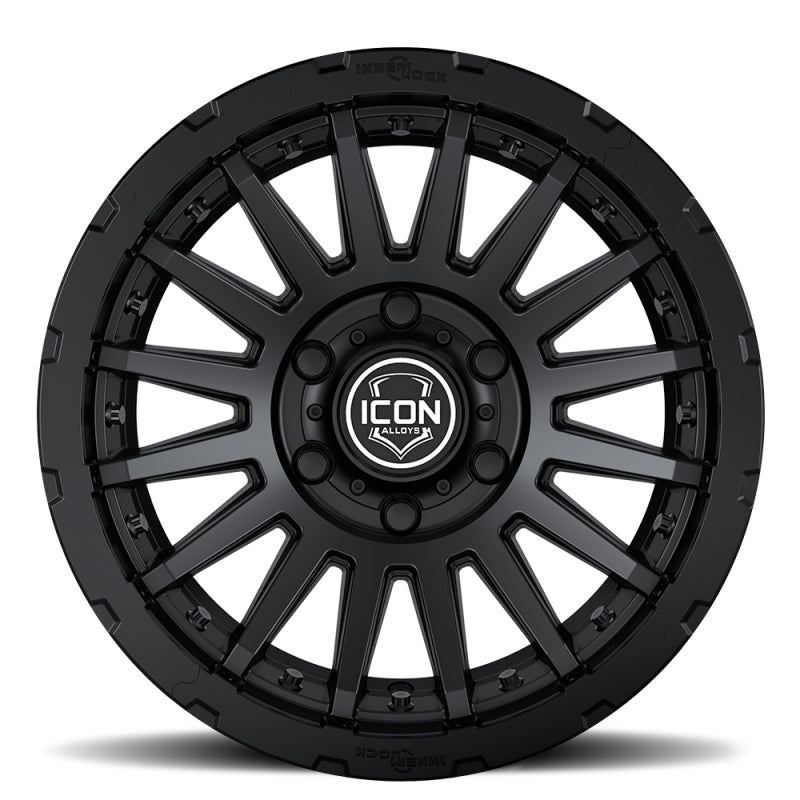 ICON Recon Pro 17x8.5 5 x 150 25mm Offset 5.75in BS Satin Black Wheel