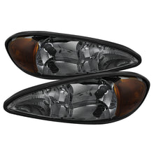 Load image into Gallery viewer, xTune Pontiac Grand Am 99-05 Crystal Headlights Smoke HD-JH-PGAM99-AM-SM