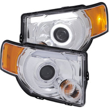 Load image into Gallery viewer, ANZO 2008-2012 Ford Escape Projector Headlights w/ Halo Chrome