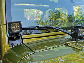 Rigid Industries Jeep JK - A-Pillar Mount Set of 2 - For Dually/D2 set - Underdog Motorsports