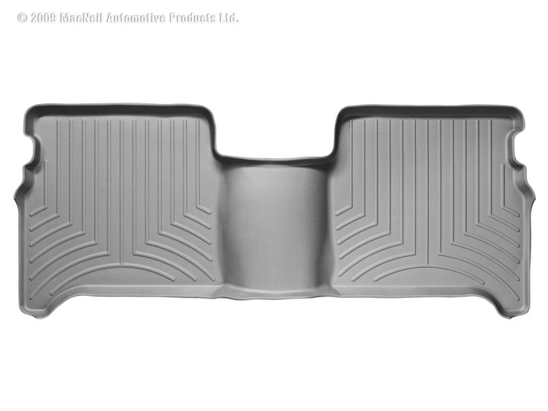 WeatherTech 04+ Nissan Titan Crew Cab Rear FloorLiner - Grey