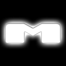 Load image into Gallery viewer, ORACLE Lighting Universal Illuminated LED Letter Badges - Matte Wht Surface Finish - M
