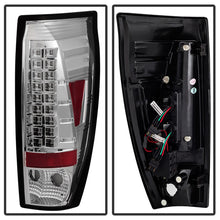 Load image into Gallery viewer, Spyder Chevy Avalanche 02-06 LED Tail Lights Chrome ALT-YD-CAV02-LED-C