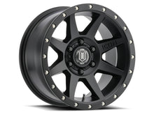 Load image into Gallery viewer, ICON Rebound 18x9 6x5.5 25mm Offset 6in BS 95.1mm Bore Satin Black Wheel