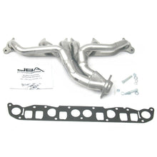 Load image into Gallery viewer, JBA 91-99 Jeep 4.0L 1-1/2in Primary Silver Ctd Cat4Ward Header