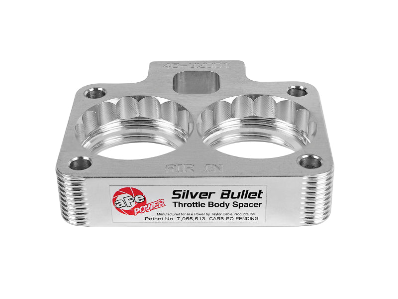 aFe Silver Bullet Throttle Body Spacers TBS Dodge Trucks 94-01 V8-5.2/5.9L