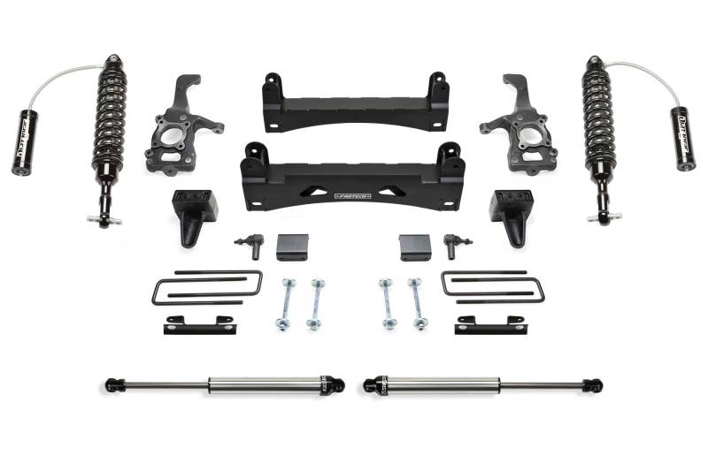 Fabtech 15-20 Ford F150 2WD 6in Perf Sys w/2.5 Resi & 2.25