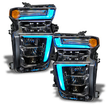 Load image into Gallery viewer, Oracle 20-21 Chevy Silverado HD 2500 RGB+W Headlight DRL Kit - ColorSHIFT w/o Cntrl