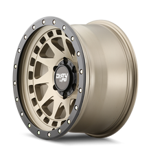 Load image into Gallery viewer, Dirty Life 9311 Enigma Pro 17x9/5x127 BP/-38mm Offset/71.5mm Hub Satin Gold Wheel - Beadlock