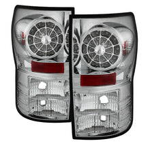 Load image into Gallery viewer, Spyder Toyota Tundra 07-13 LED Tail lights Chrome ALT-YD-TTU07-LED-C