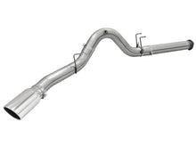 Load image into Gallery viewer, aFe Atlas Exhausts 5in DPF-Back Aluminized Steel Exhaust 2015 Ford Diesel V8 6.7L (td) Polished Tip