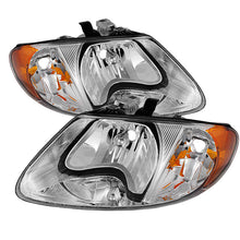 Load image into Gallery viewer, Xtune Chrysler Voyager &amp; Grand Voyager 01-03 Crystal Headlights Chrome HD-JH-DCA01-AM-C