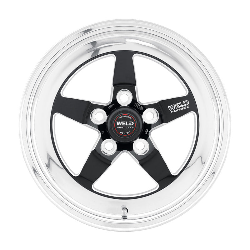 Weld S71 15x8 / 5x5 BP / 6.5in. BS Black Wheel (Low Pad) - Non-Beadlock