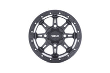 Load image into Gallery viewer, Weld UTV RF Series Cheyenne U510 15x10 Cheyenne Beadlock 4x136 5BS Satin BLK