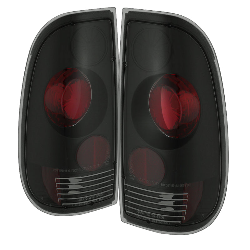 Spyder Ford F150 Styleside 97-03/F250/350/450/550 Euro Style Tail Lights Blk Smke ALT-YD-FF15097-BSM