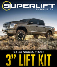 Load image into Gallery viewer, Superlift 04-22 Nissan Titan 2WD/4WD 3in Lift Kit