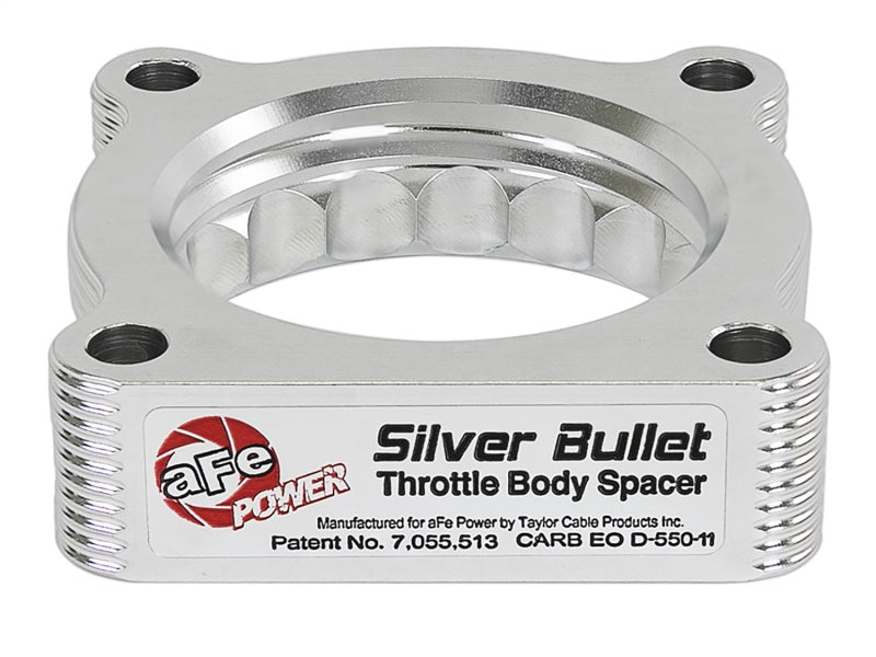 aFe Silver Bullet Throttle Body Spacers TBS Toyota Tacoma 05-11 V6-4.0L