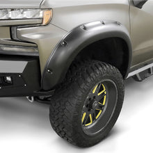 Load image into Gallery viewer, Lund 19-21 Chevy Silverado 1500 RX-Rivet Style Smooth Elite Series Fender Flares - Blk (2 Pc.Front)