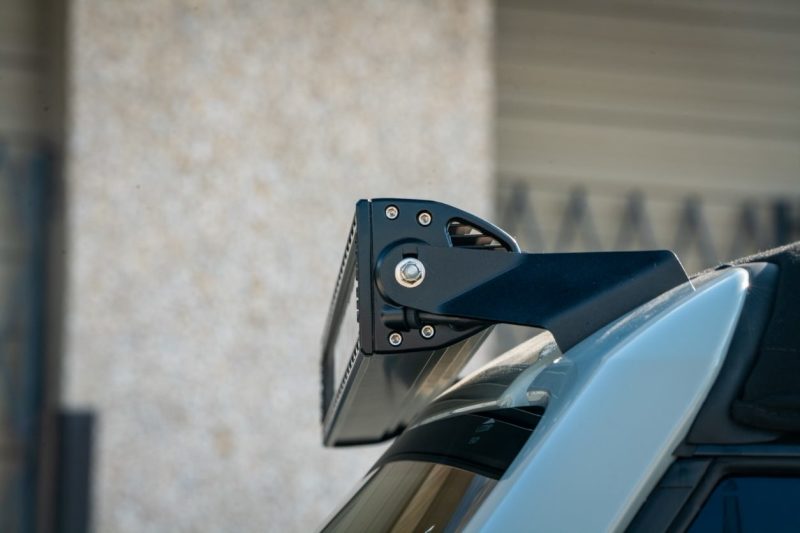 Road Armor 2021+ Ford Bronco Stealth A-Pillar Light Mounts - Tex Blk - Underdog Motorsports