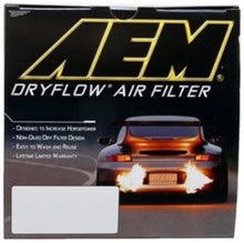 Load image into Gallery viewer, AEM DryFlow Air Filter - Round 2.75in ID x 6.25in OD x 8.25in H fits 2007-2014 Ford/Volvo