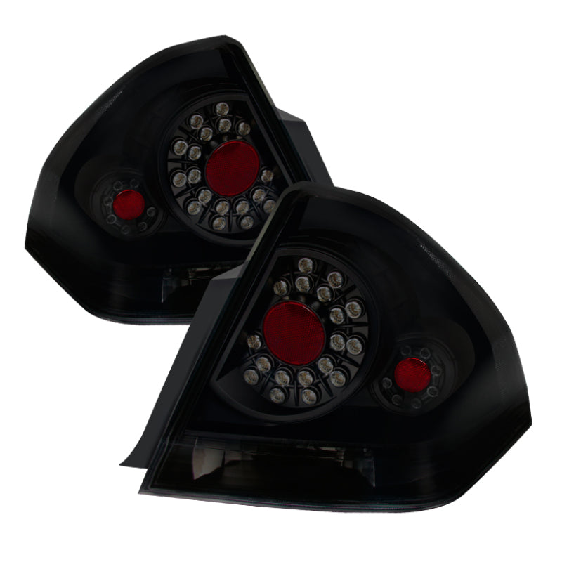 xTune Chevy Impala 06-13 LED Tail Lights Black Smoked ALT-JH-CIM06-LED-BSM