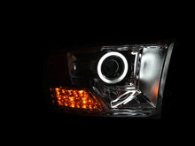 Load image into Gallery viewer, ANZO 2009-2016 Dodge Ram 1500 Projector Headlights w/ Halo Chrome (CCFL)