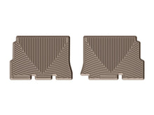 Load image into Gallery viewer, WeatherTech 14-16 Jeep Wrangler Rear Rubber Mats - Tan